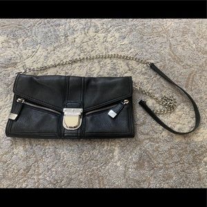 Michael Kors Buckle Clutch Removable Strap